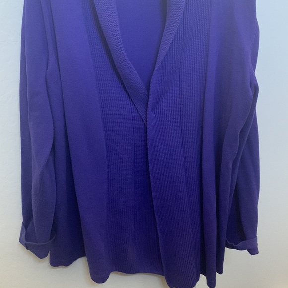 Chico’s Sweater in Purple - Picture 6 of 6